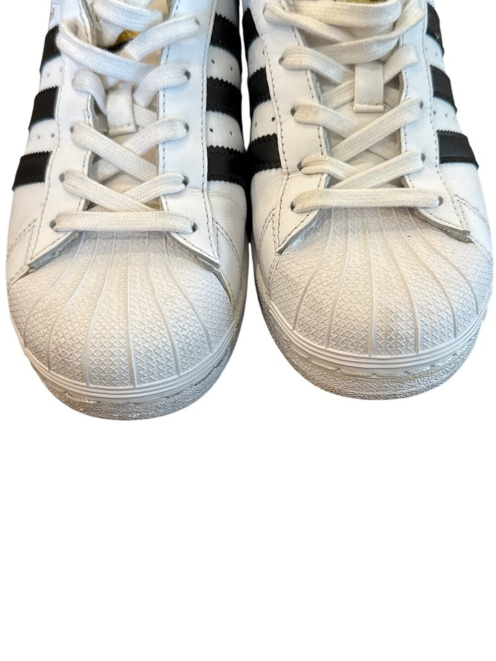 Adidas Superstar White/Black Sneakers Size 8.5 Mens Classic Casual Shoes - Picture 5 of 9